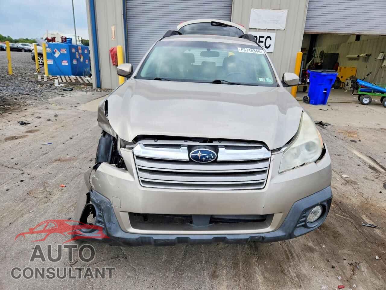 SUBARU OUTBACK 2014 - 4S4BRBCC5E3216508