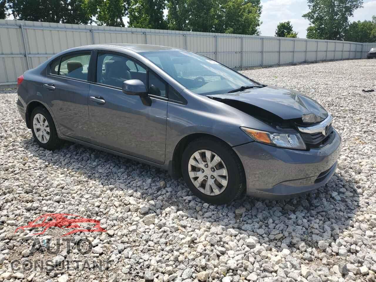 HONDA CIVIC 2012 - 19XFB2F51CE084828