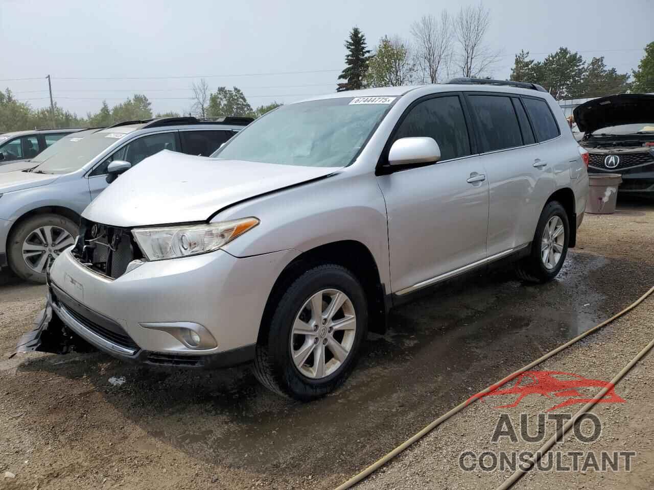 TOYOTA HIGHLANDER 2011 - 5TDBK3EHXBS067093