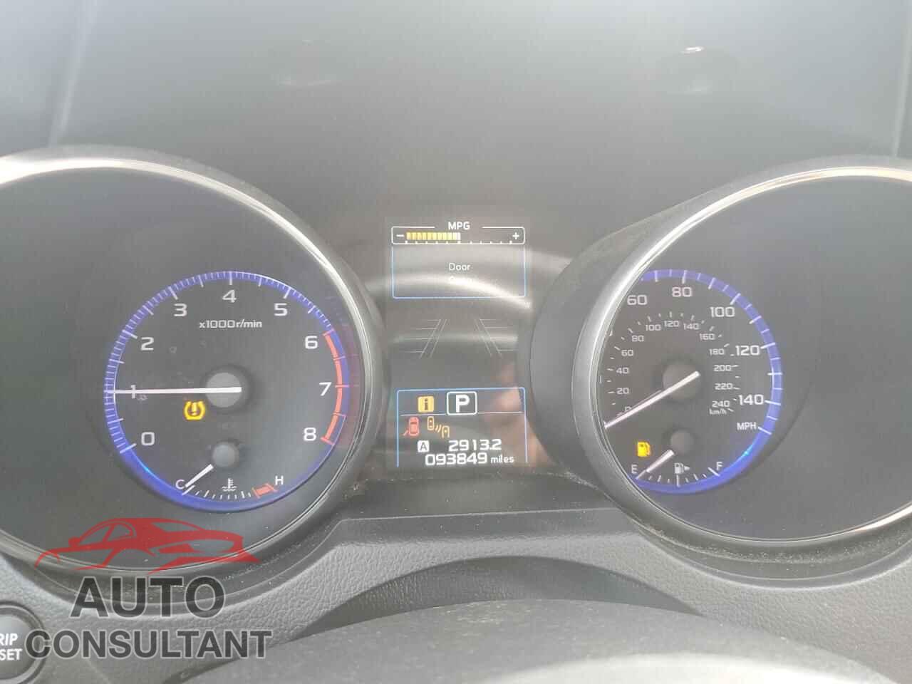 SUBARU OUTBACK 2019 - 4S4BSAHC6K3244966