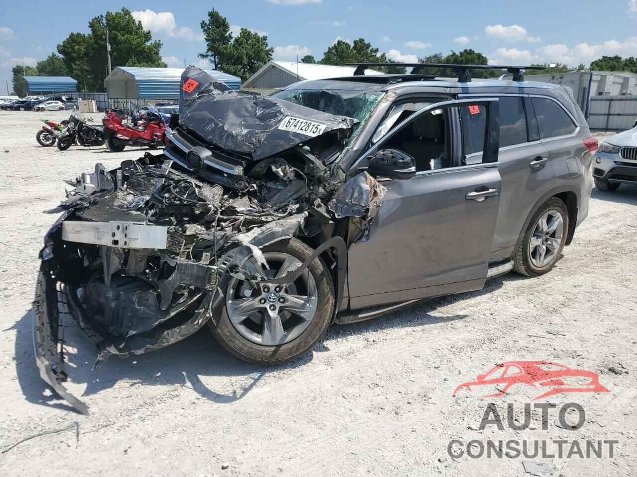 TOYOTA HIGHLANDER 2017 - 5TDDZRFH7HS463545