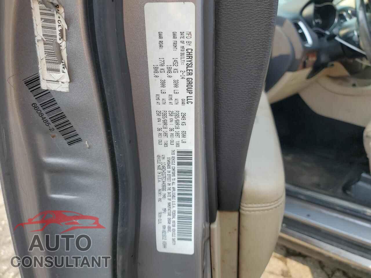 DODGE DURANGO 2014 - 1C4RDHDG7EC449666