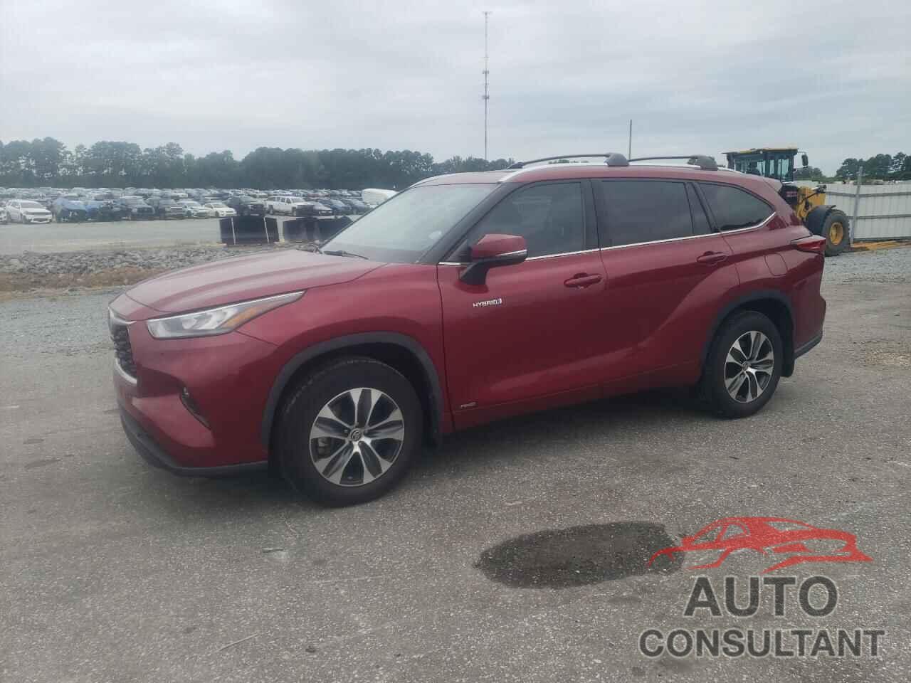 TOYOTA HIGHLANDER 2020 - 5TDGBRCH7LS500866