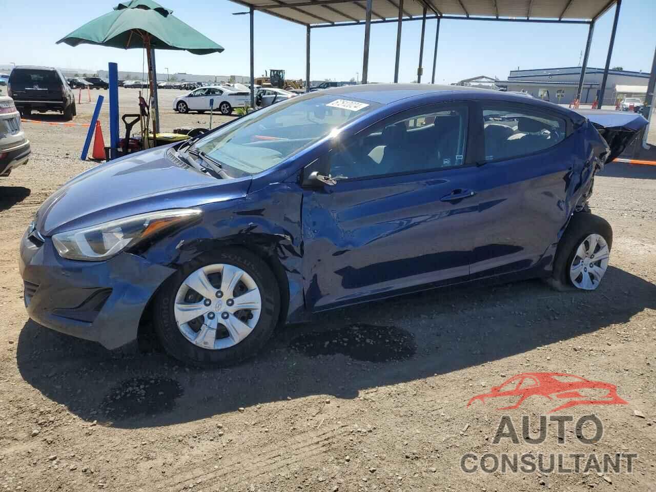 HYUNDAI ELANTRA 2016 - 5NPDH4AE3GH667377