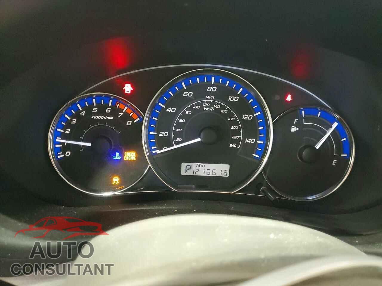SUBARU FORESTER 2012 - JF2SHADC8CH451728
