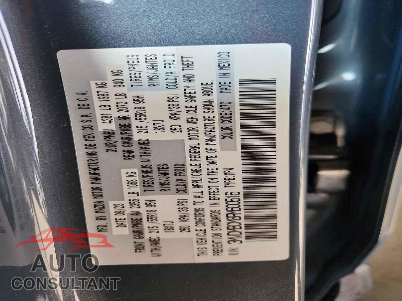 MAZDA CX30 2024 - 3MVDMBCM8RM600516