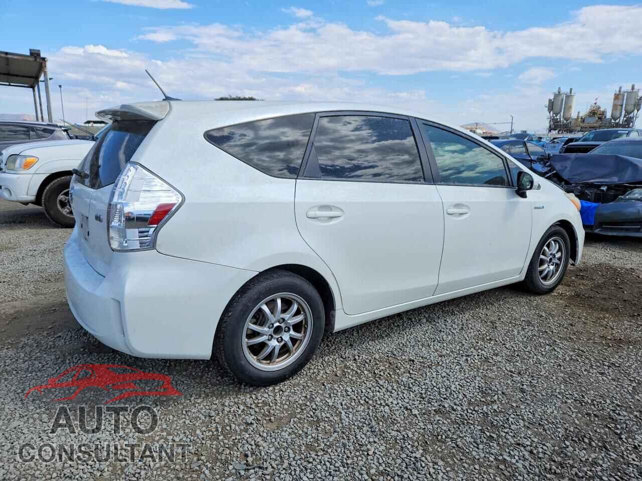 TOYOTA PRIUS 2012 - JTDZN3EU2C3136462