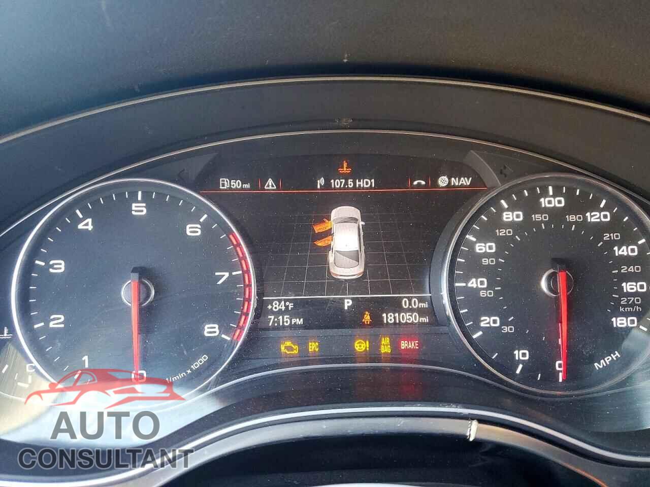 AUDI A7 2012 - WAUSGAFC4CN010921