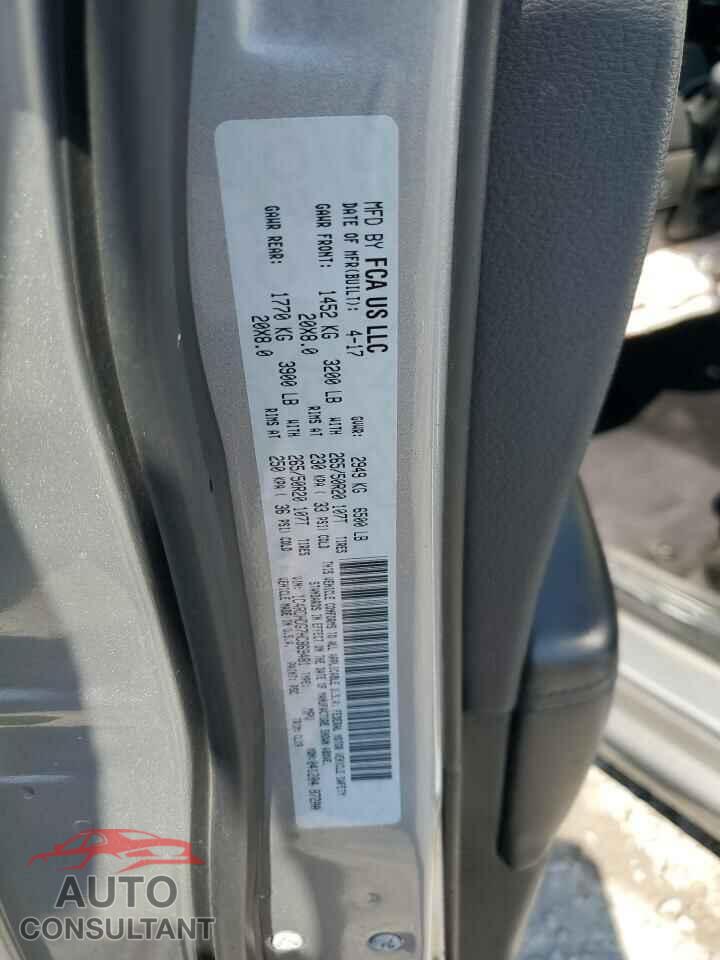 DODGE DURANGO 2017 - 1C4RDHDG7HC869481