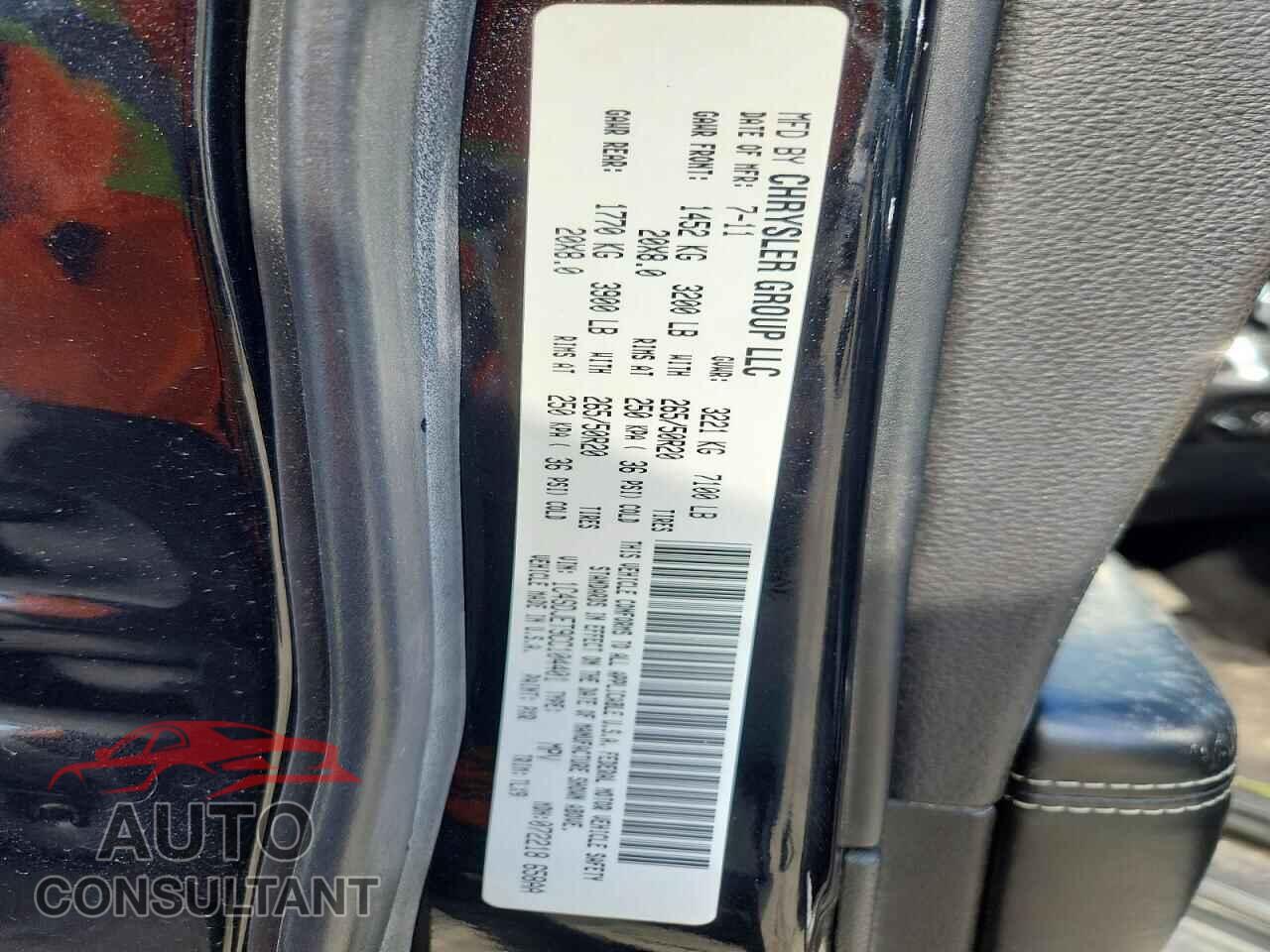 DODGE DURANGO 2012 - 1C4SDJET9CC104401