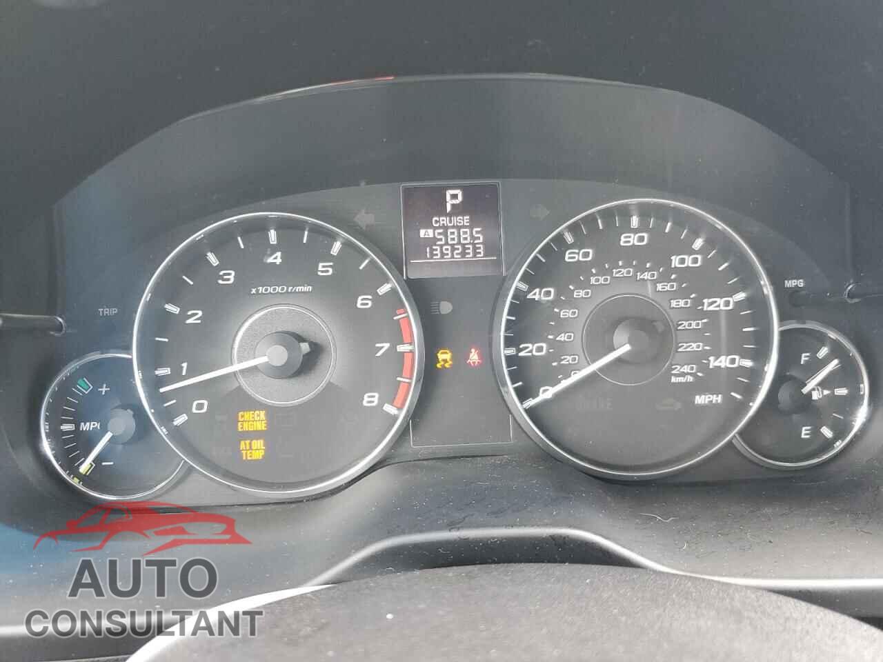 SUBARU OUTBACK 2011 - 4S4BRBCC0B3429474