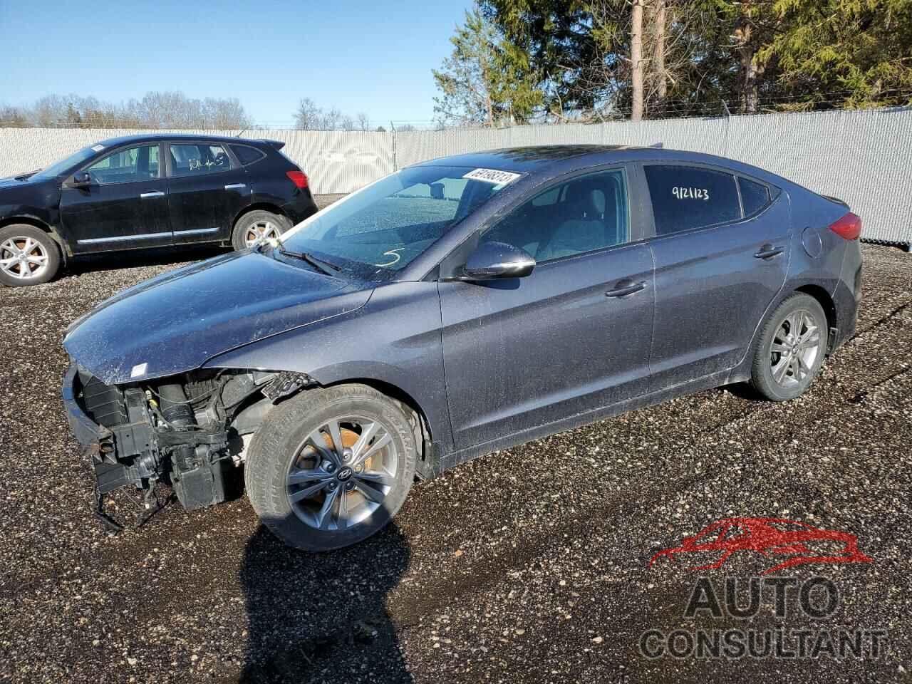HYUNDAI ELANTRA 2017 - KMHD84LFXHU416221