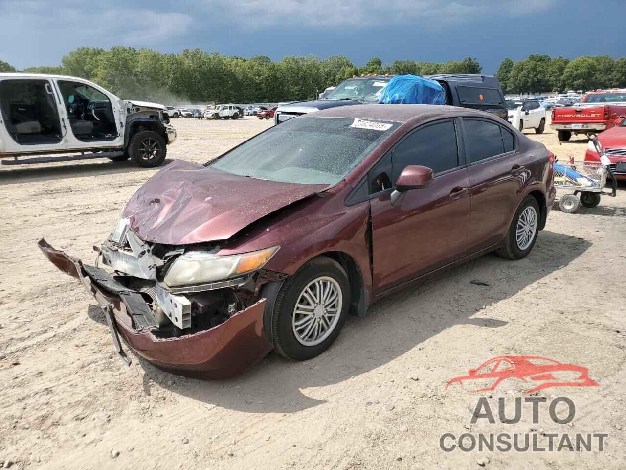 HONDA CIVIC 2012 - JHMFB2F54CS000920