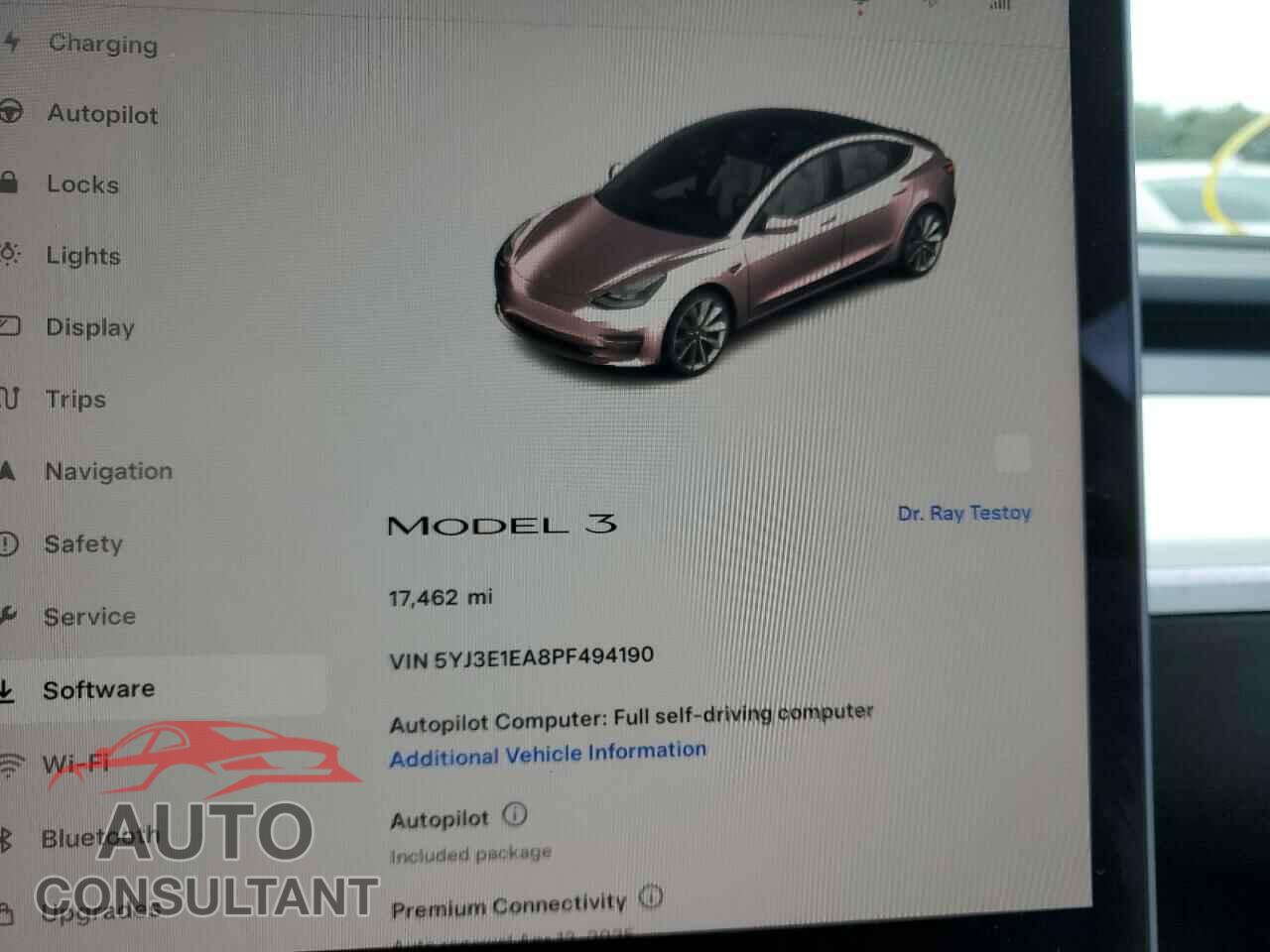TESLA MODEL 3 2023 - 5YJ3E1EA8PF494190