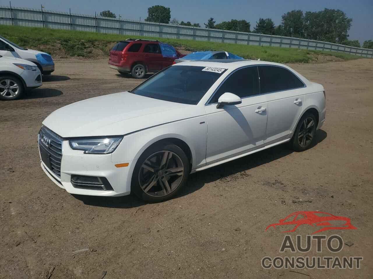 AUDI A4 2017 - WAUENAF47HN010124