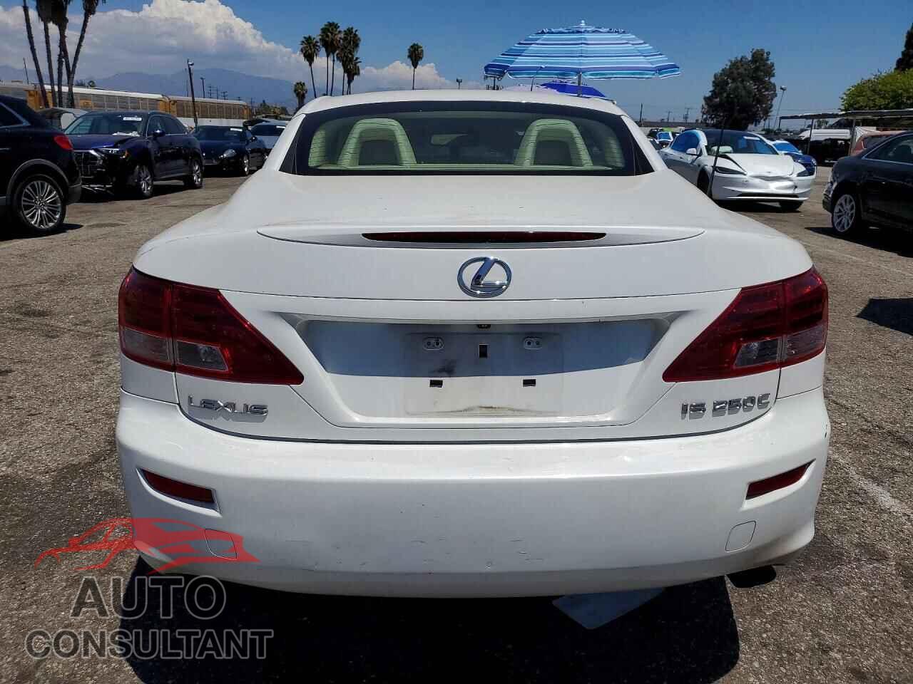 LEXUS IS 2010 - JTHFF2C22A2514065