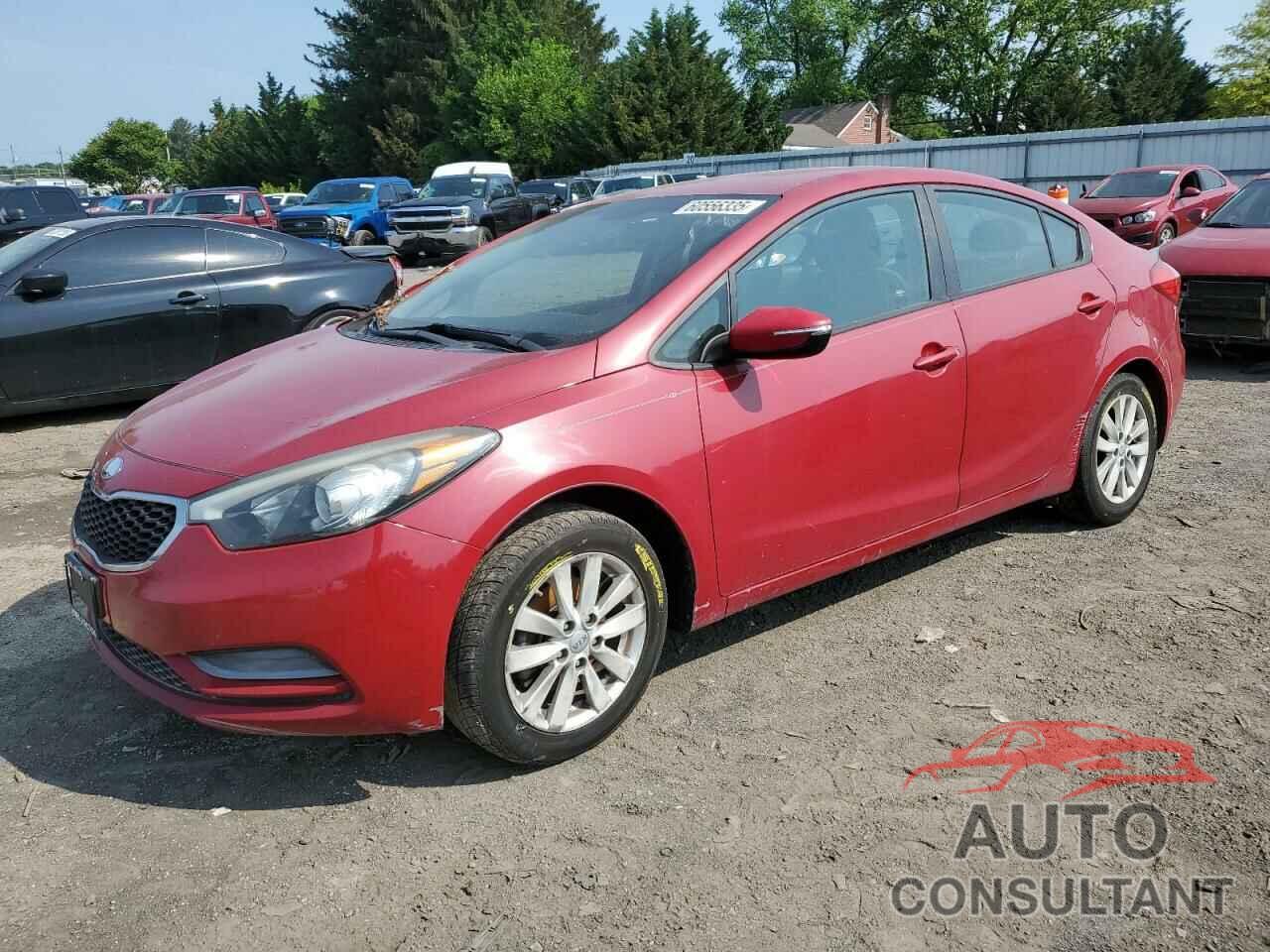 KIA FORTE 2014 - KNAFX4A64E5197875