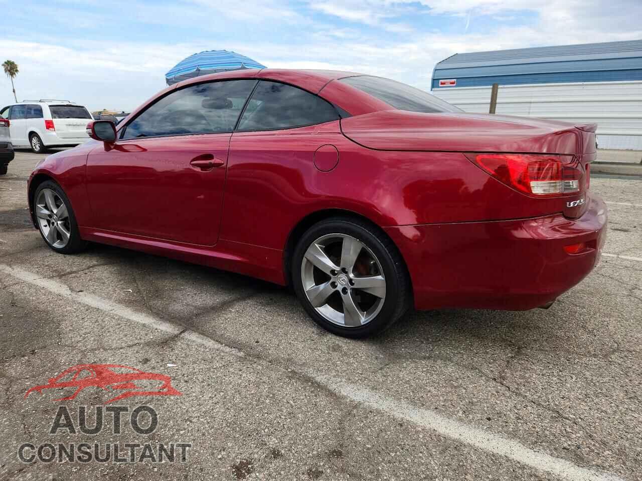LEXUS IS 2010 - JTHFF2C25A2514495