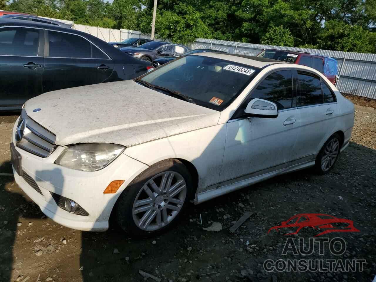 MERCEDES-BENZ C-CLASS 2009 - WDDGF81X59F240538