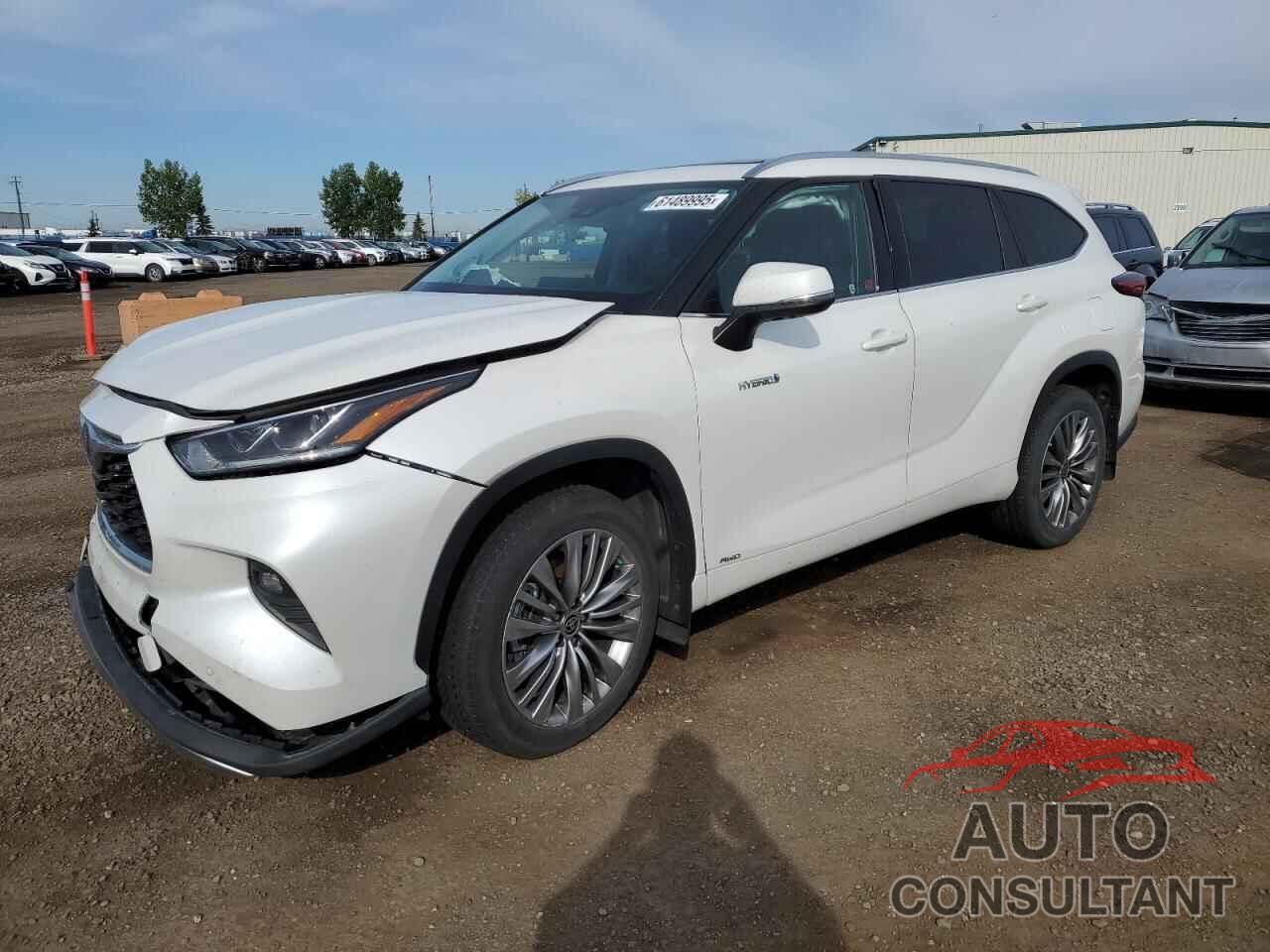 TOYOTA HIGHLANDER 2021 - 5TDEBRCH0MS015509