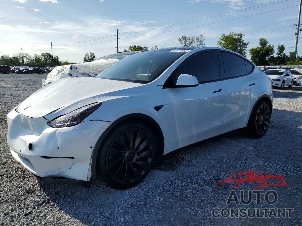 TESLA MODEL Y 2022 - 7SAYGDEF5NF376966