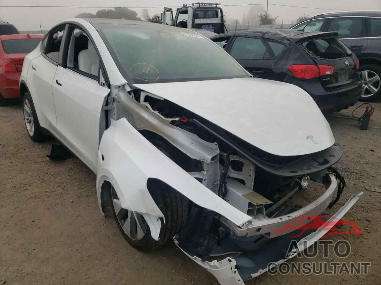 TESLA MODEL Y 2021 - 5YJYGAEE5MF197599