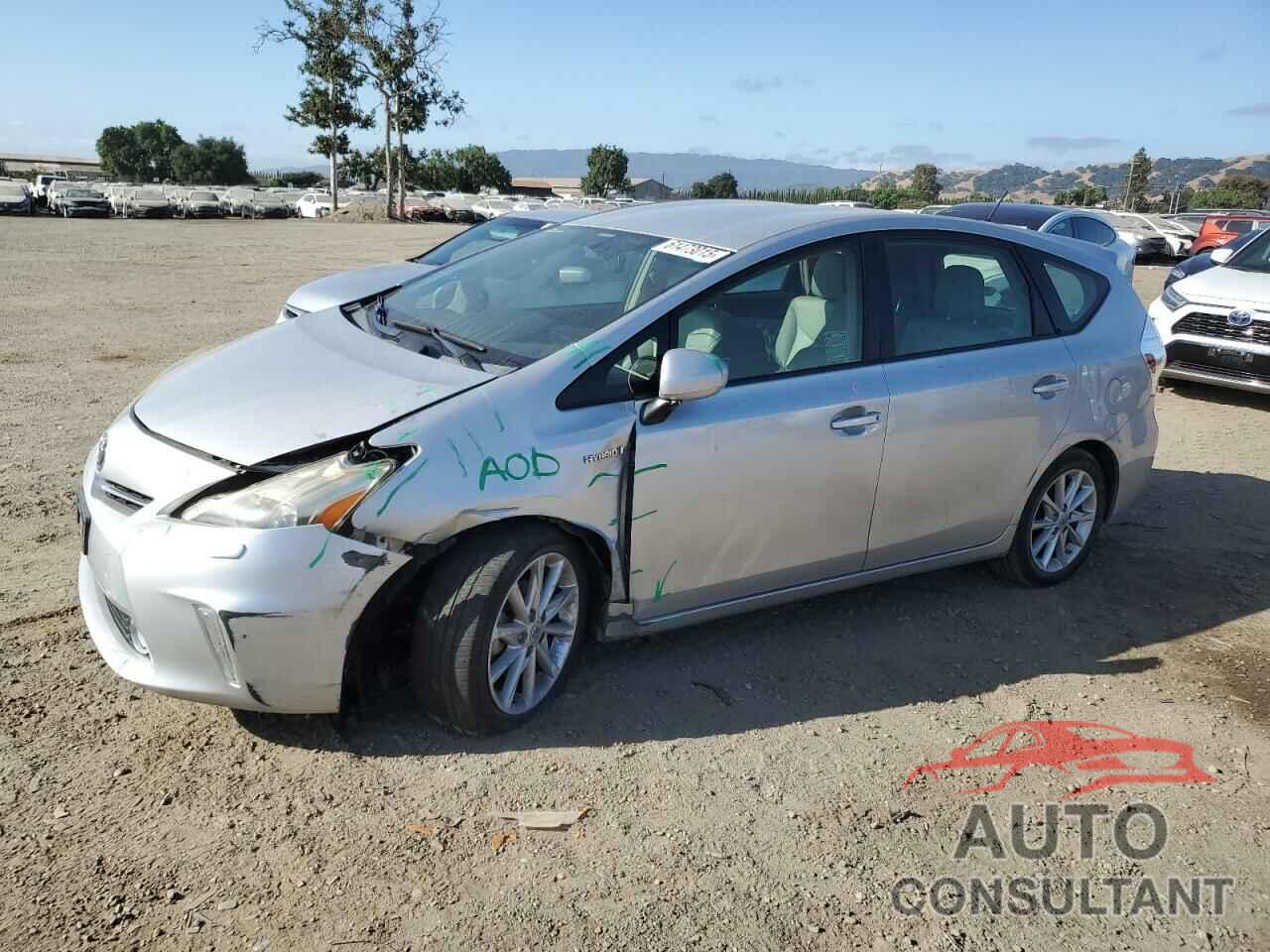 TOYOTA PRIUS 2013 - JTDZN3EU0D3221589