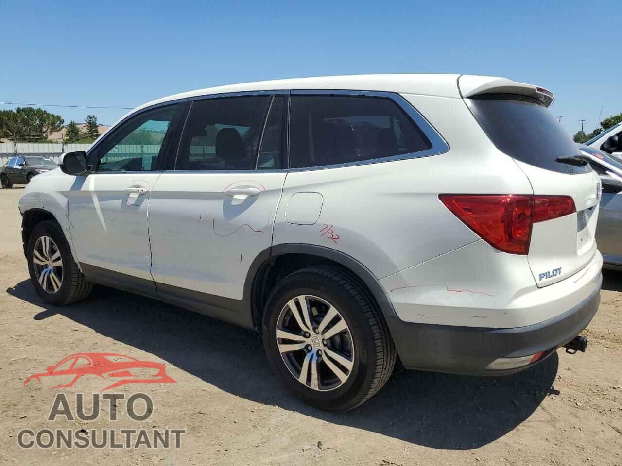 HONDA PILOT 2017 - 5FNYF6H66HB104101