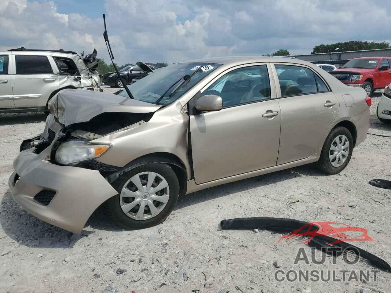 TOYOTA COROLLA 2009 - 2T1BU40E09C168577