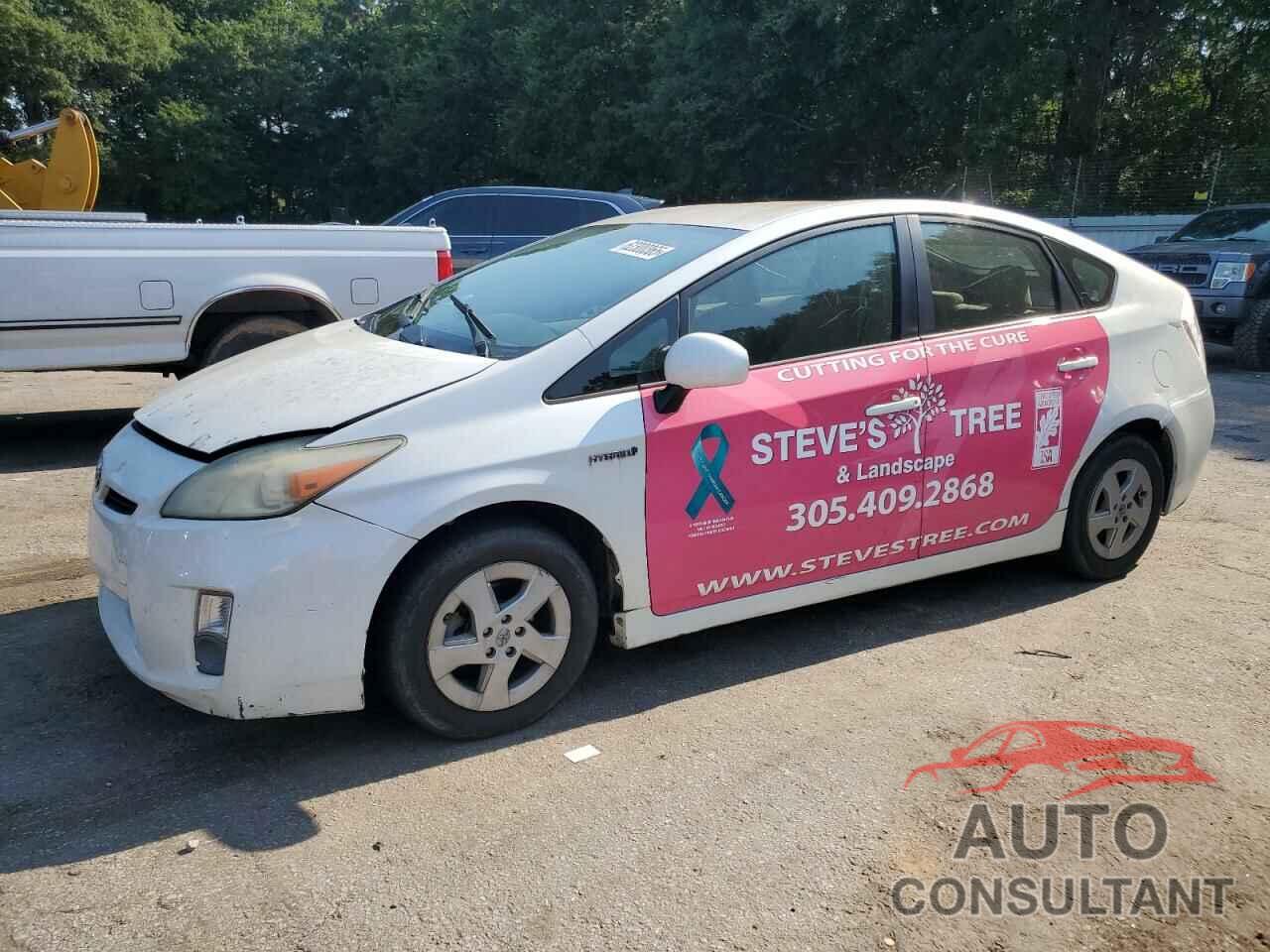 TOYOTA PRIUS 2011 - JTDKN3DU6B0296797