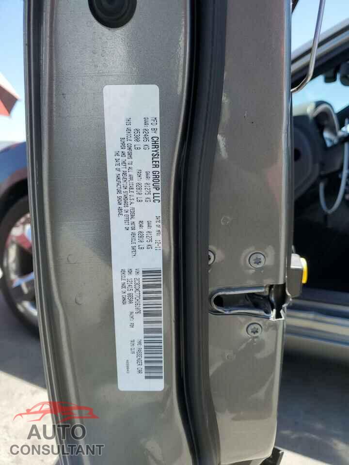 DODGE CHARGER 2012 - 2C3CDXCT7CH161076