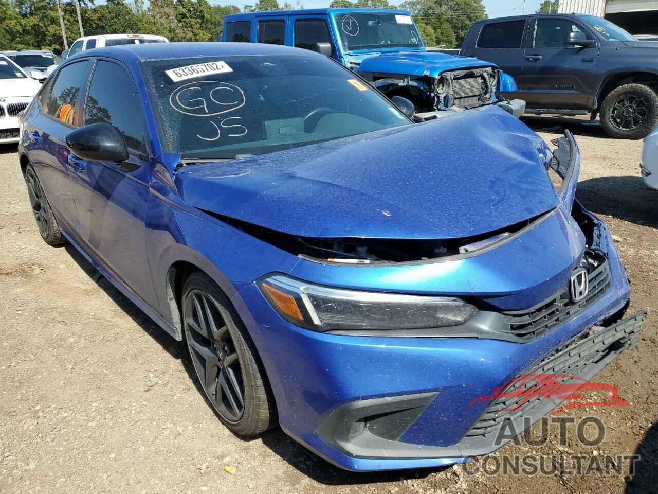 HONDA CIVIC 2022 - 2HGFE2F52NH516407