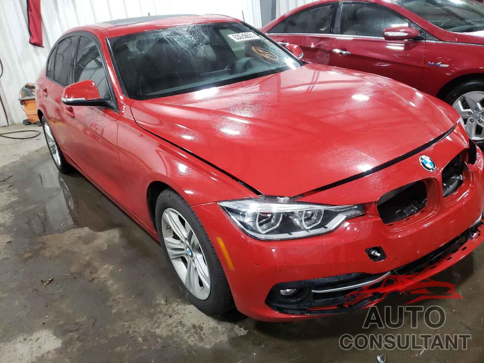 BMW 3 SERIES 2016 - WBA8E3G53GNT77696