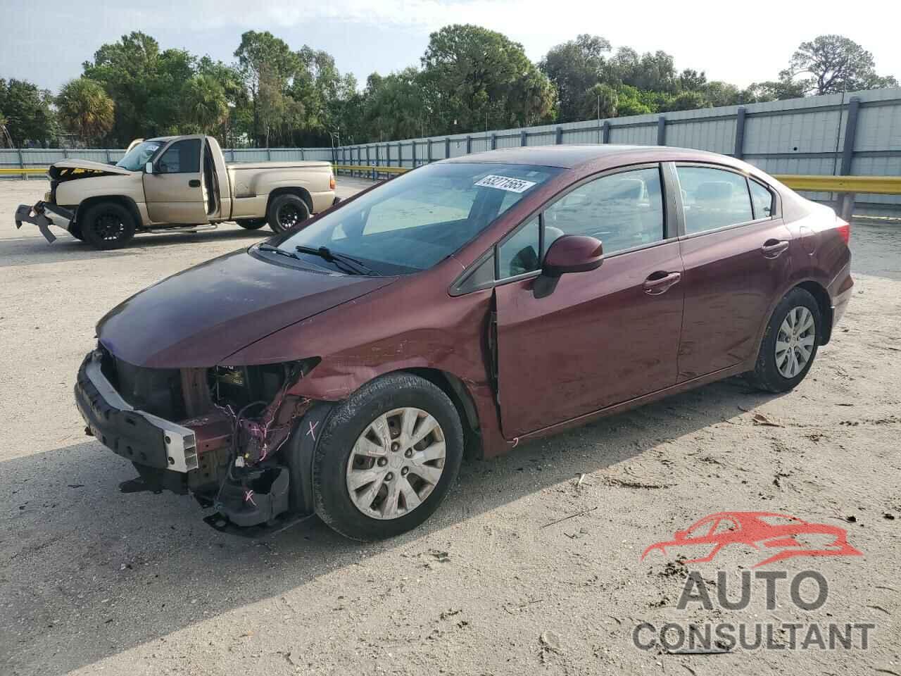 HONDA CIVIC 2012 - 19XFB2F54CE095242