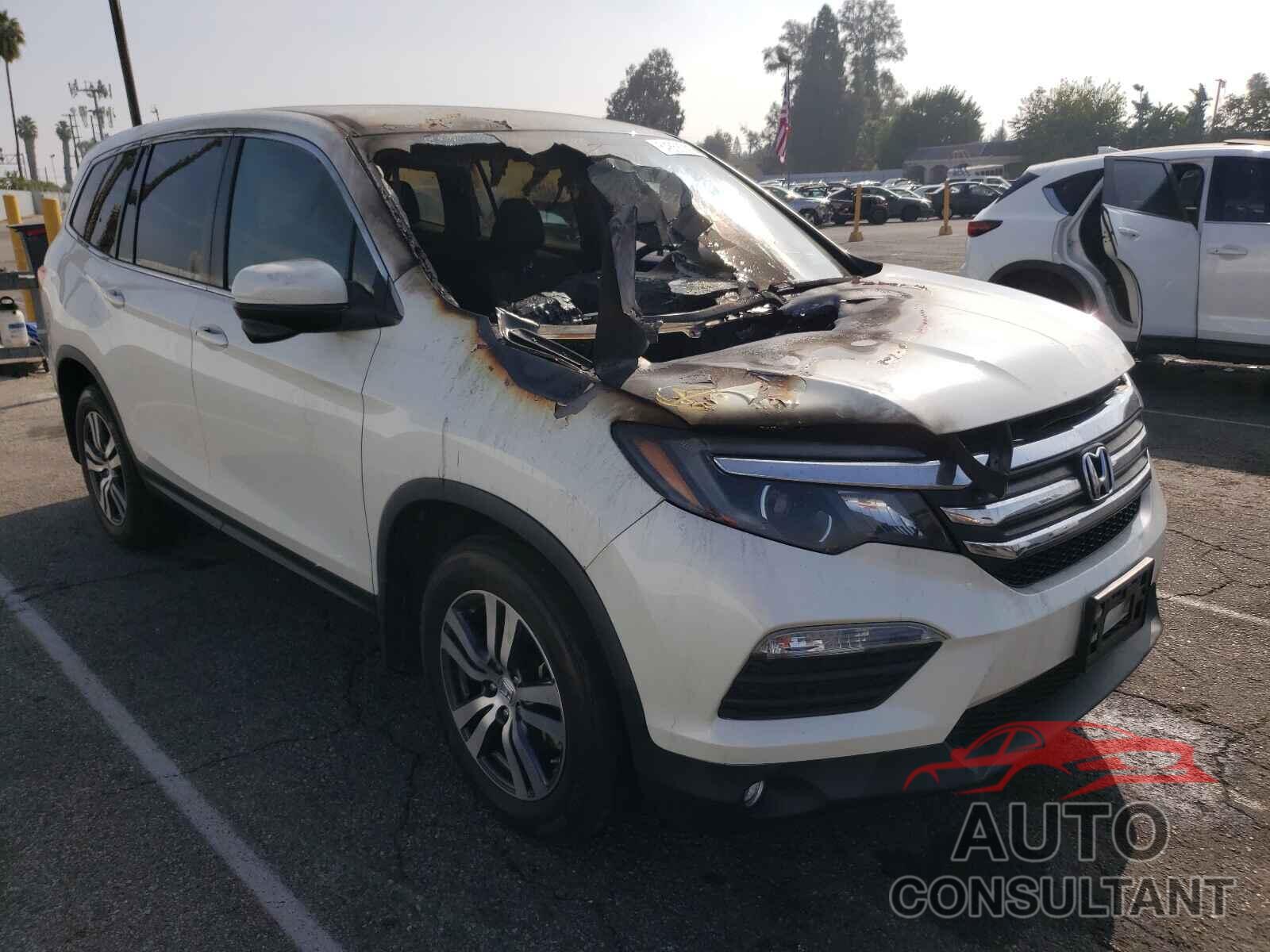 HONDA PILOT 2017 - 5FNYF5H39HB019723