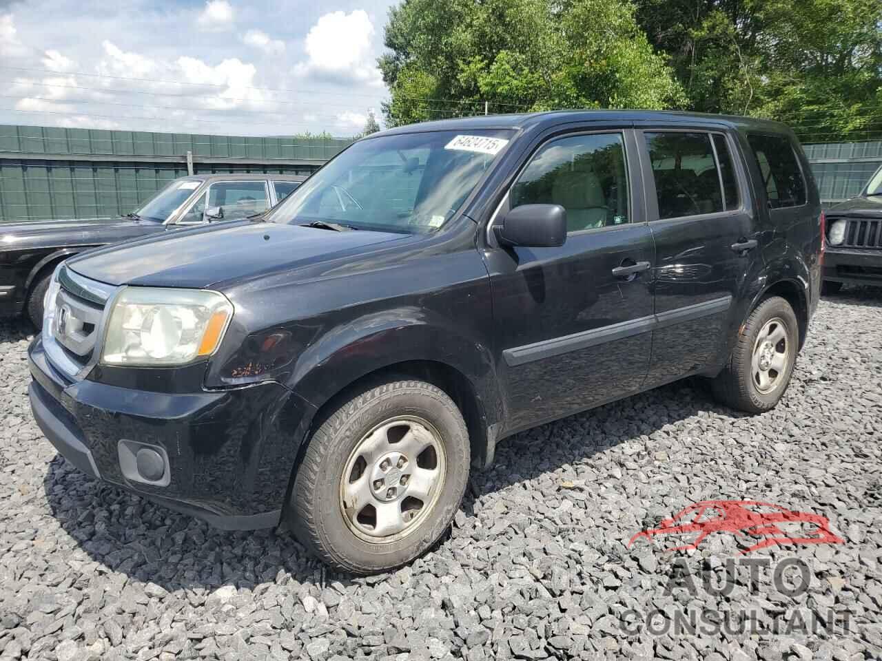 HONDA PILOT 2010 - 5FNYF4H26AB033747