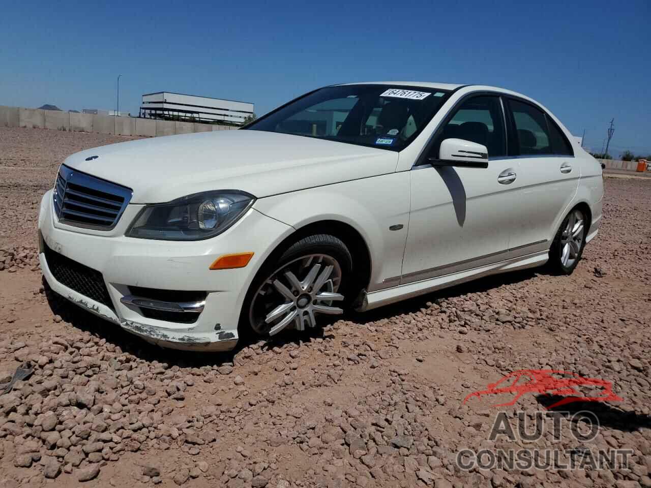 MERCEDES-BENZ C-CLASS 2012 - WDDGF4HB9CA643364