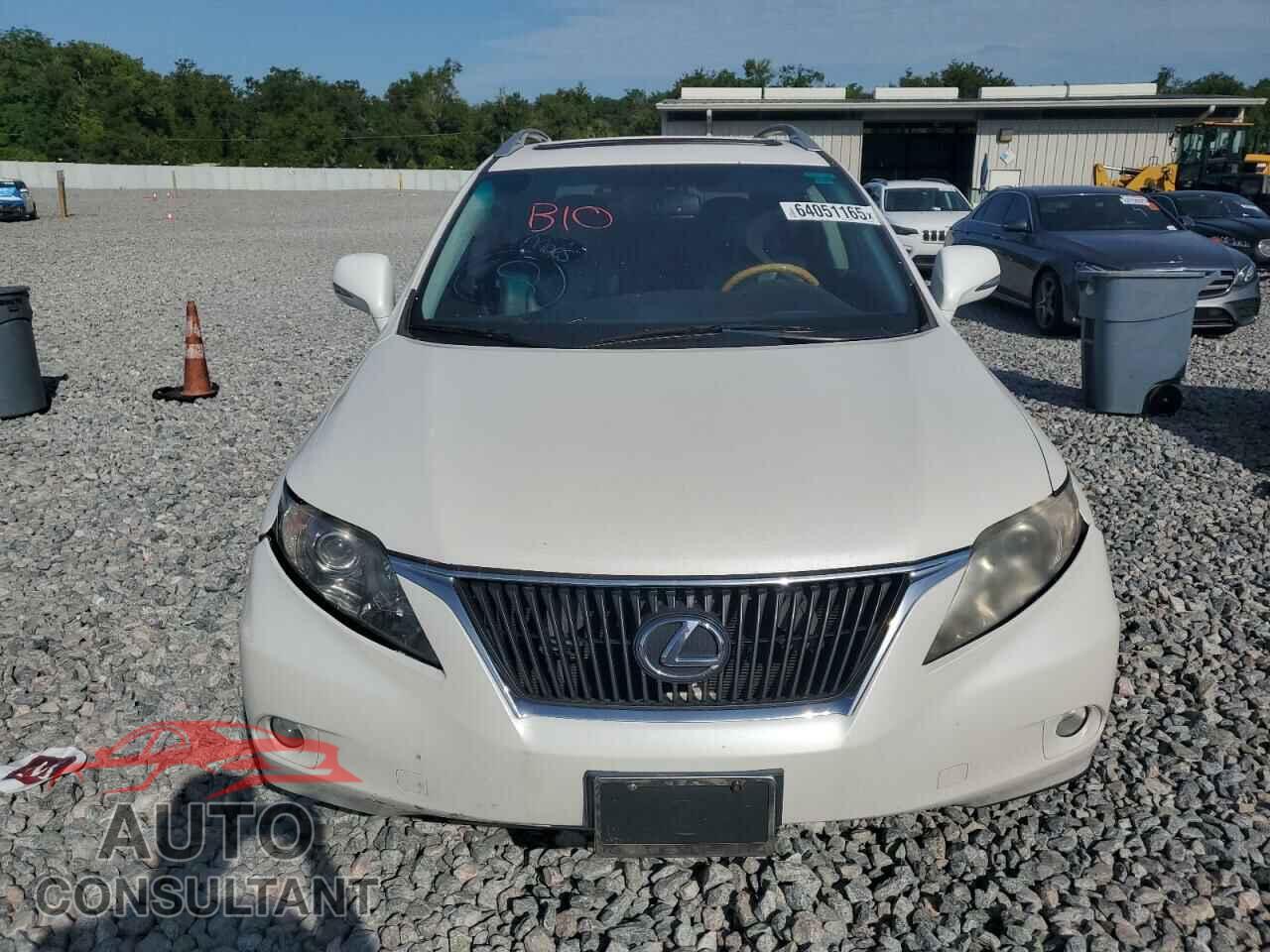 LEXUS RX350 2011 - 2T2BK1BA2BC094059