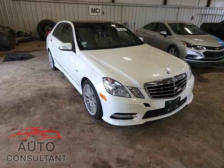 MERCEDES-BENZ E-CLASS 2012 - WDDHF8JB5CA613350