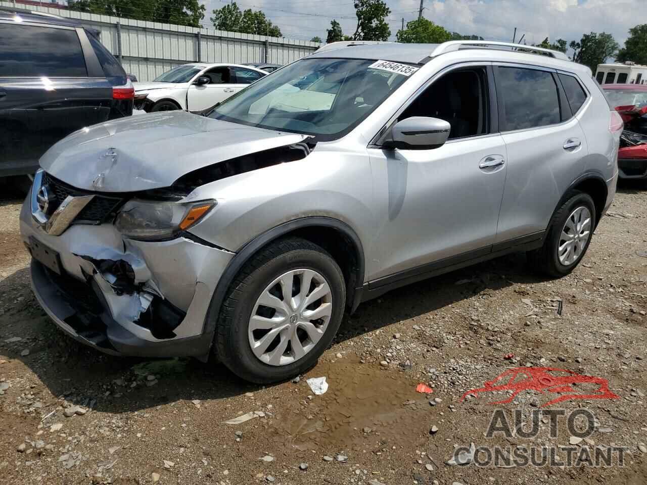 NISSAN ROGUE 2016 - KNMAT2MV1GP643536