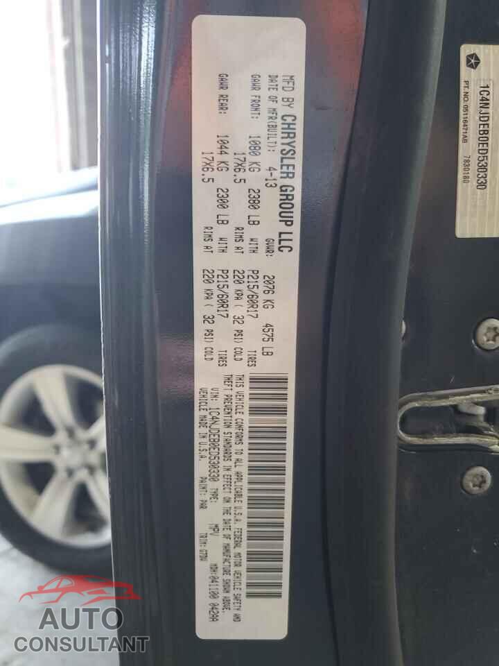 JEEP COMPASS 2014 - 1C4NJDEB0ED530330