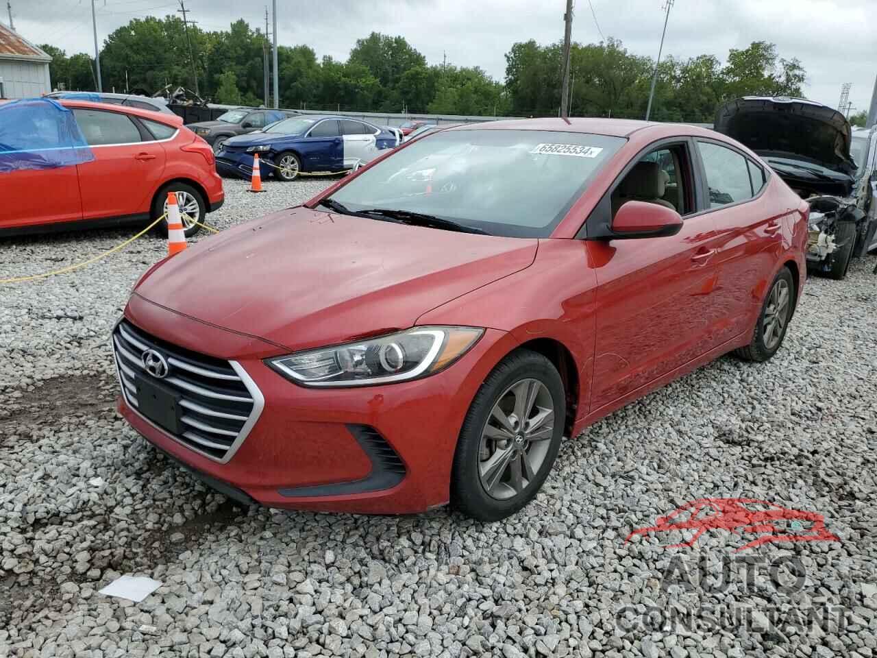 HYUNDAI ELANTRA 2017 - 5NPD84LF8HH121665