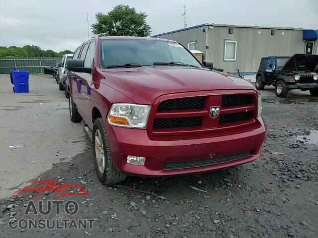 DODGE RAM 1500 2012 - 1C6RD7FT4CS165166