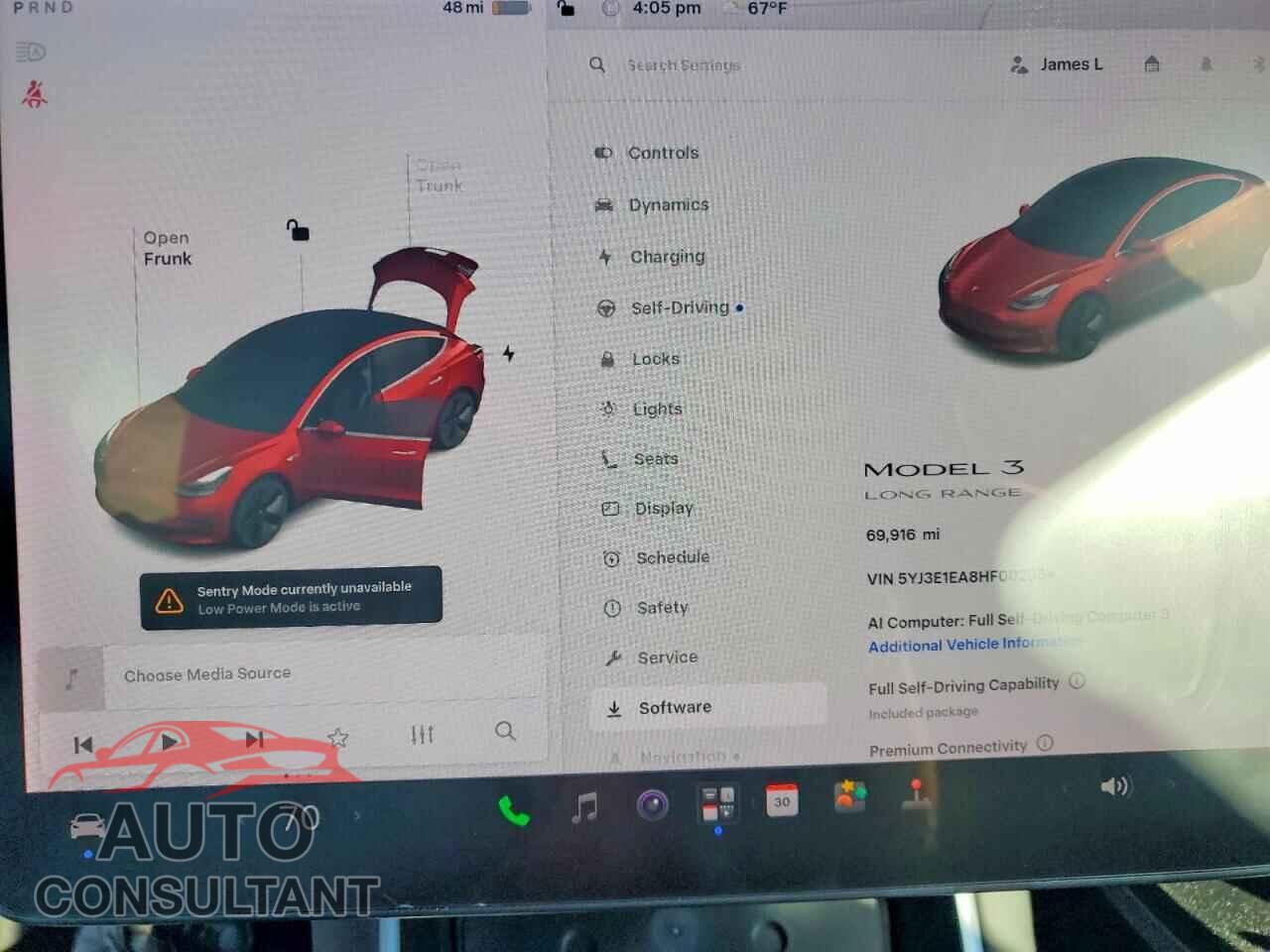 TESLA MODEL 3 2017 - 5YJ3E1EA8HF002954