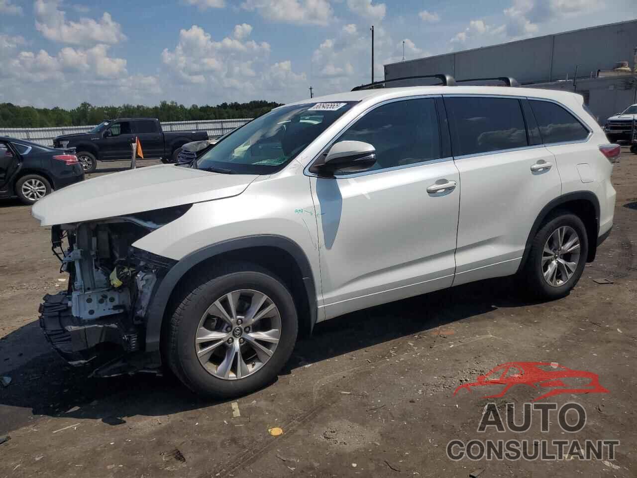 TOYOTA HIGHLANDER 2016 - 5TDBKRFH4GS299892