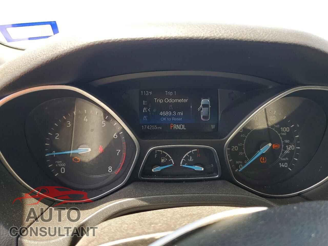 FORD FOCUS 2017 - 1FADP3F25HL292154