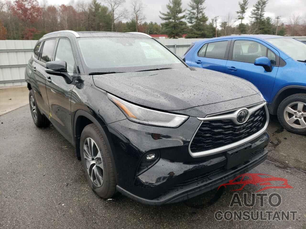 TOYOTA HIGHLANDER 2021 - 5TDGZRBH6MS057818