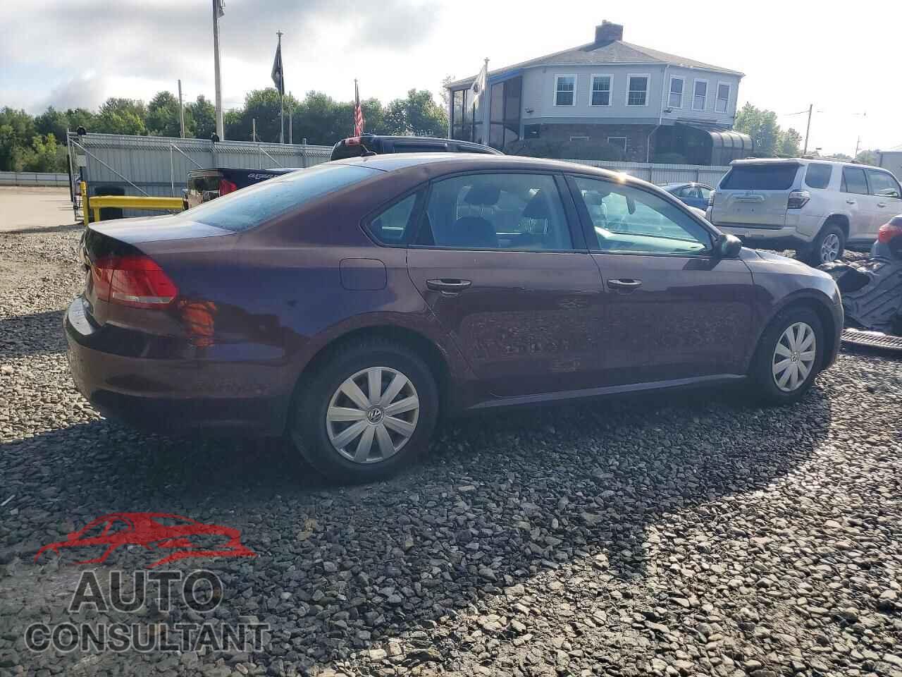 VOLKSWAGEN PASSAT 2013 - 1VWAP7A36DC036696