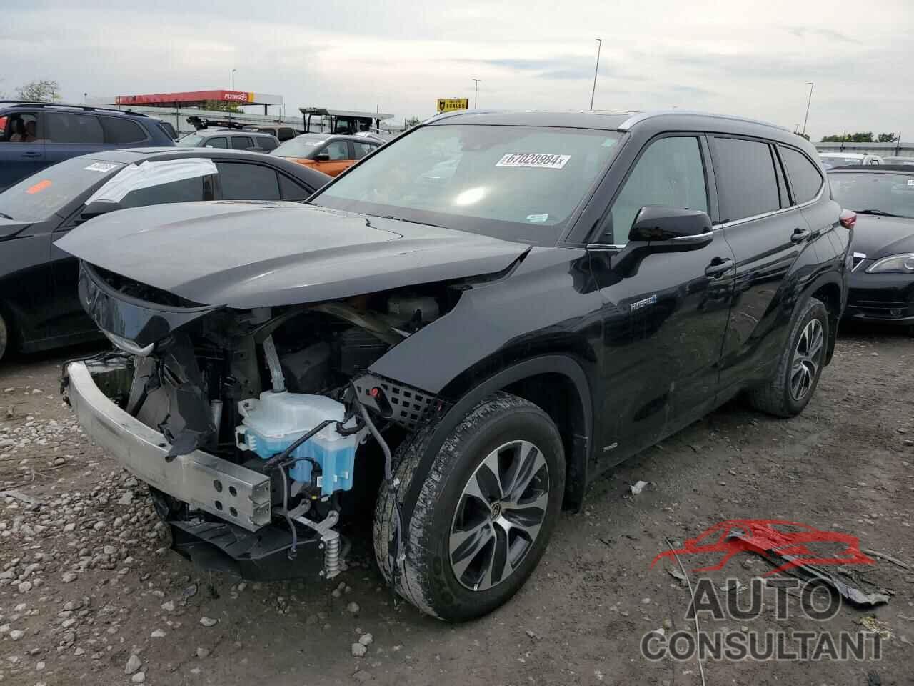 TOYOTA HIGHLANDER 2021 - 5TDGBRCHXMS535984