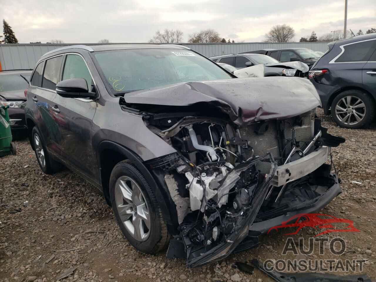TOYOTA HIGHLANDER 2019 - 5TDDZRFH8KS742574